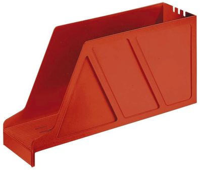 Leitz 2427-00-25 2427 Stehsammler Standard - A4 quer, Polystyrol, rot