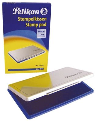 Pelikan® 331124 Stempelkissen 1 - 160 x 90 mm, blau getränkt