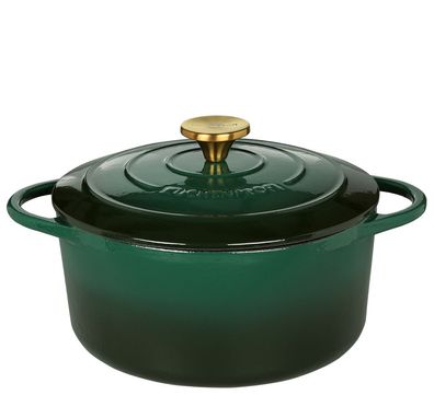 Küchenprofi Bratentopf rund, 24 cm racing green 401001124