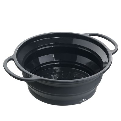 Küchenprofi Seiher TREND faltbar 24cm schwarz 1 Stck. 105754 (EKB)