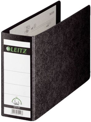 Leitz 1076-00-00 1076 Ordner Hartpappe - 77 mm, ohne Griffloch, für Größe A5 quer