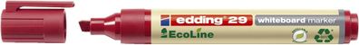 Edding 29-002 29 Boardmarker EcoLine - nachfüllbar, 1-5 mm, rot