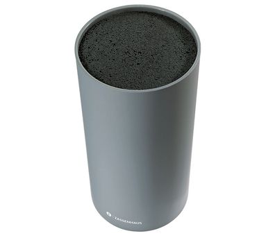 Zassenhaus Messerblock rund, cool grey 78138