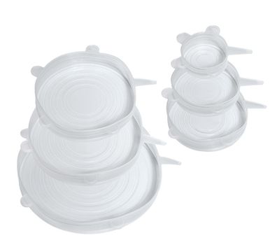 Küchenprofi Frischhaltedeckel Stretch, 6er-Set 1301005506