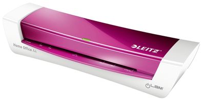 Leitz 73680023 Laminiergerät iLAM Home Office A4, 80-125 mym, pink