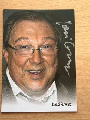 Jaecki Schwarz - Autogrammkarte original signiert - #6549
