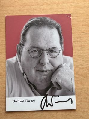 Ottfried Fischer- Autogrammkarte original signiert - #6528