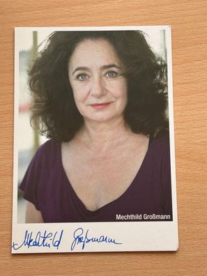 Mechthild Großmann - Autogrammkarte original signiert - #6553