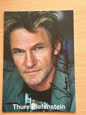 Thure Riefenstein - Autogrammkarte original signiert - #6588
