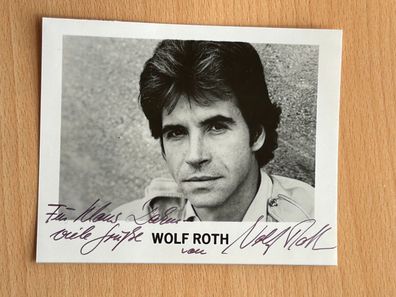 Wolf Roth - Foto original signiert - S8984