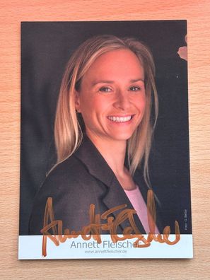 Annett Fleischer Autogrammkarte original signiert #S2592