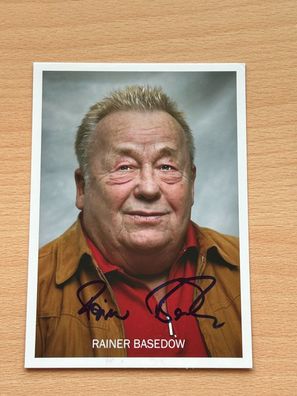 Rainer Basedow - Autogrammkarte original signiert - #6599