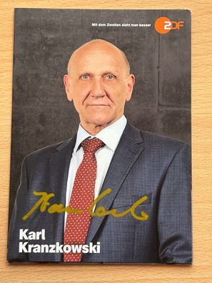 Karl Kranzkowski - Autogrammkarte original signiert - S8954