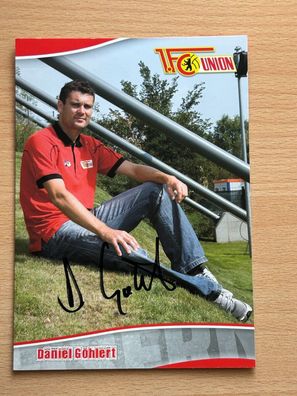 Daniel Göhlert - 1. FC Union Berlin - Autogrammkarte original signiert #S3654