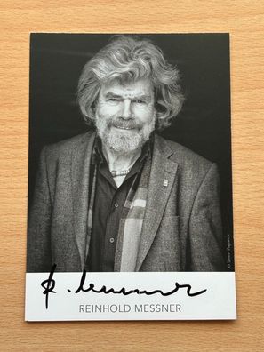 Reinhold Messner - Autogrammkarte original signiert - #S6711