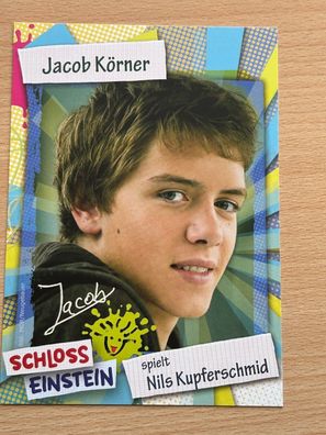 Jacob Körner Schloss Einstein Autogrammkarte drucksigniert #S4086