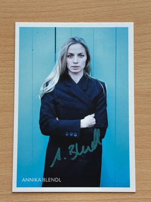 Annika Blendl - Autogrammkarte original signiert - S9178