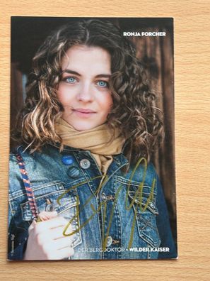 Ronja Forcher - Autogrammkarte original signiert - S9180