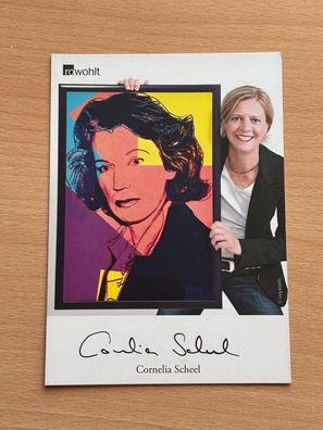 Cornelia Scheel - Autogrammkarte original signiert - #S6819