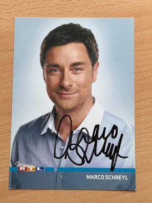 Marco Schreyl Autogrammkarte original signiert #S3941