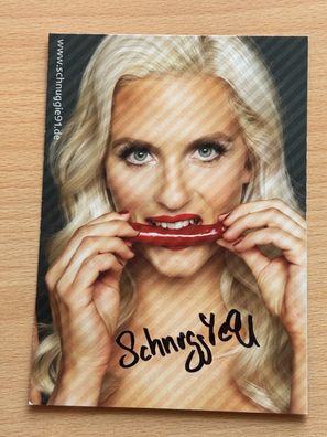 Schnuggie 91 Autogrammkarte original signiert #S3956