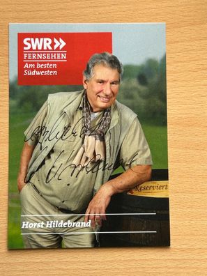 Horst Hildebrand - Autogrammkarte original signiert - #S7237