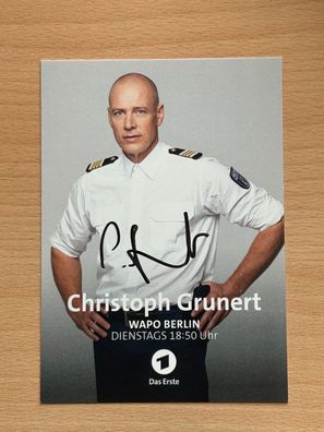 Christoph Grunert - WaPo Berlin - Autogrammkarte original signiert - #S7210