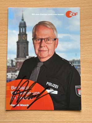 Harald Maack - Autogrammkarte original signiert - S7324