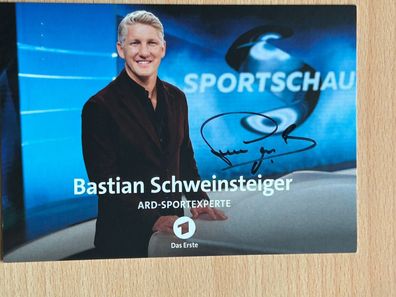 Bastian Schweinsteiger - Autogrammkarte original signiert - #10898