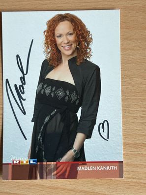 Madlen Kaniuth Autogrammkarte original signiert #S5449