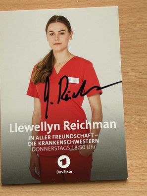 Llewellyn Reichmann - Autogrammkarte original signiert - S7319