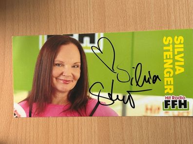 Silvia Stenger - Hit Radio FFH - Autogrammkarte original signiert - #10783