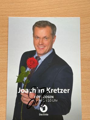 Joachim Kretzer - Rote Rosen - Autogrammkarte original signiert - S7389