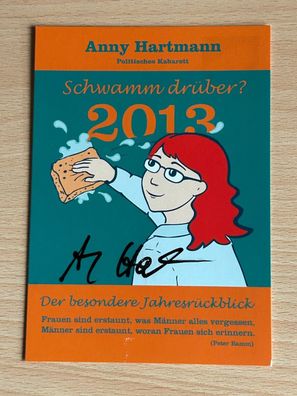 Anny Hartmann Autogrammkarte original signiert #S5413