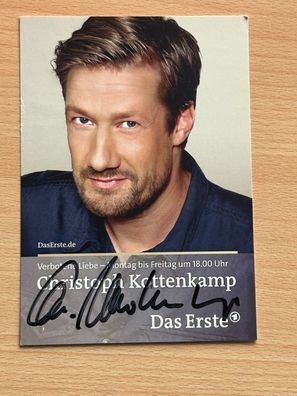 Christoph Kottenkamp - Verbotene Lieb- Autogrammkarte original signiert - #10949