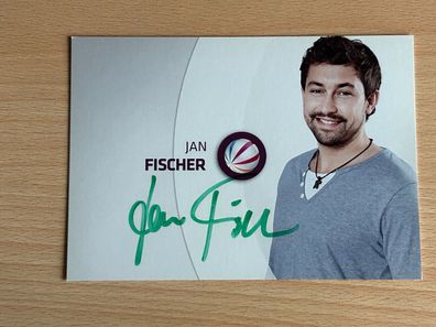 Jan Fischer Autogrammkarte original signiert #S5354