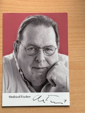 Ottfried Fischer - Autogrammkarte original signiert - #10759