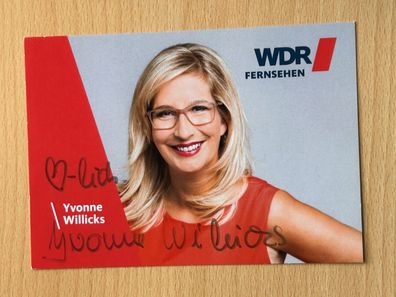 Yvonne Willicks - Autogrammkarte original signiert - S7479