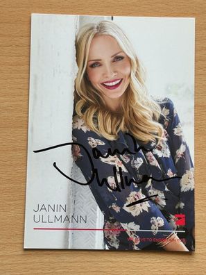 Janin Ullmann - Autogrammkarte original signiert - S7445