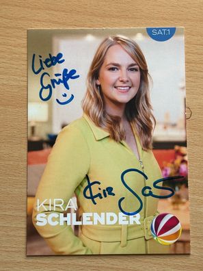 Kira Schlender - Autogrammkarte original signiert - S7516