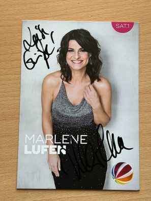 Marlene Lufen - Autogrammkarte original signiert - S7518