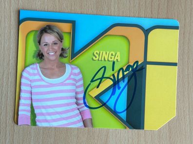 Singa - KIKA - Autogrammkarte original signiert - #S8284