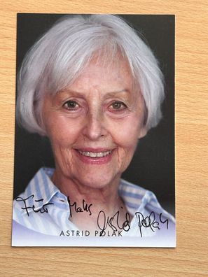 Astrid Polak - Autogrammkarte original signiert - #S11489