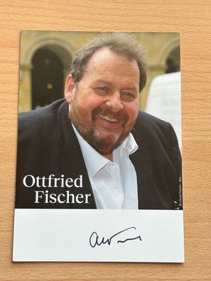 Ottfried Fischer - Autogrammkarte original signiert - #S11632