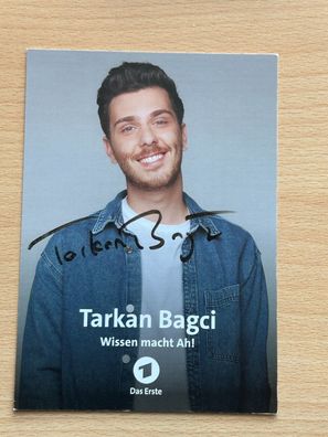 Tarkan Bagci - Wissen macht Ah! - Autogrammkarte original signiert - #S8527