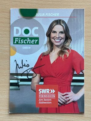 Julia Fischer - Doc Fischer - Autogrammkarte original signiert - #S8584