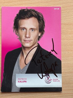 Patrick Kalupa - Autogrammkarte original signiert - S9260