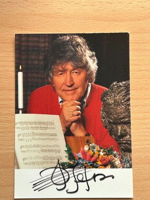 Gotthilf Fischer - Autogrammkarte original signiert - S5856