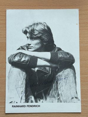 Rainhard Fendrich Autogrammkarte original signiert #S3502