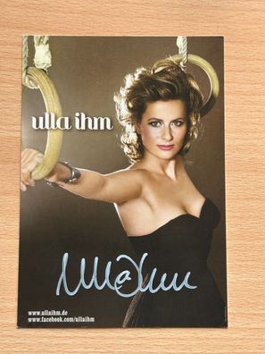 Ulla Ihm - Autogrammkarte original signiert - S5961